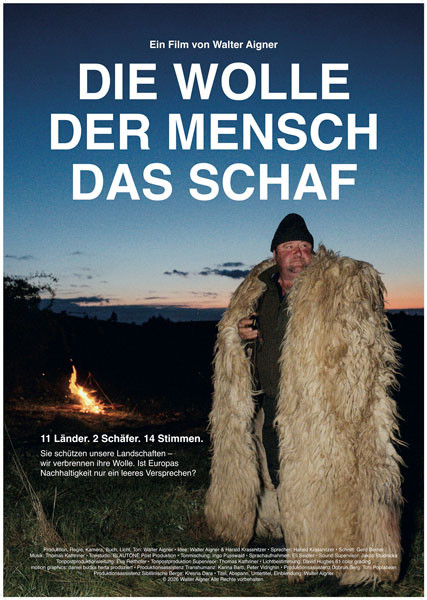 Die Wolle, der Mensch, das Schaf