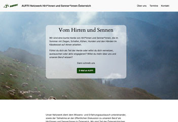 AUFFI! Netzwerk Hirt*innen und Senner*innen Österreich